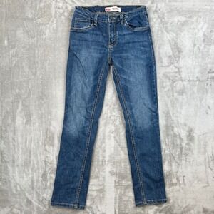 Levi Strauss‎ Co 511 Performance Slim Jeans Women Size 12 Reg Blue Denim